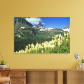 ガシエナショナルのローガン峠の近くのベガルグラス キャンバスプリント (インサイチュ (リビング))