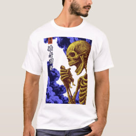 ガシャドクロ妖怪:飢えた巨大骨 skeleton神話 tシャツ