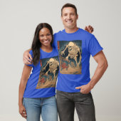 ガシャドクロ 巨大スケルトン 妖怪 日本のホラーA Tシャツ (ユニセックス)