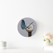 ガジェットの杖（クロイソンエナメル） ラウンド壁時計 (ホーム)