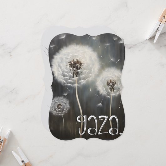 ガジ救ア。戦争も平和も。 カード (正面/裏面インサイチュ)