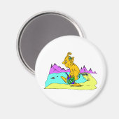 ガスがばら舞い上がる マグネット (正面/裏面)