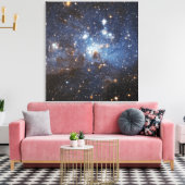 ガスと塵の渦巻き キャンバスプリント (インサイチュ (リビング))