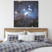 ガスと塵の渦巻き キャンバスプリント (インサイチュ (寝室))