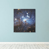 ガスと塵の渦巻き キャンバスプリント (インサイチュ (ウッドフロア))