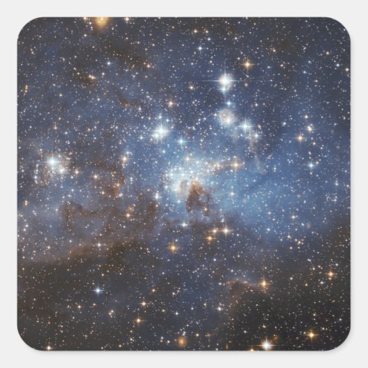 ガスと塵の渦巻き スクエアシール (正面)