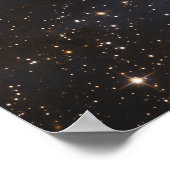 ガスと塵の渦巻き ポスター (角)