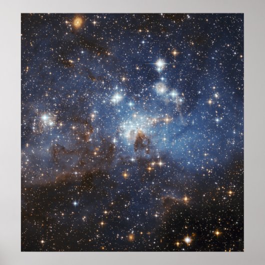 ガスと塵の渦巻き ポスター (正面)