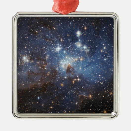 ガスと塵の渦巻き メタルオーナメント (正面)