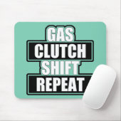 ガスのクラッチの転位の繰り返しのマウスパッド マウスパッド (マウス)