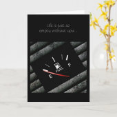 ガスのゲージの表示器 カード (黄色い花)