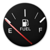 ガスのゲージの表示器 セラミックノブ (正面)