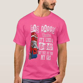 ガスのパパがガスのおもしろい価格を求めた Tシャツ