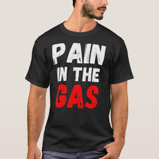 ガスの痛み Tシャツ (正面)