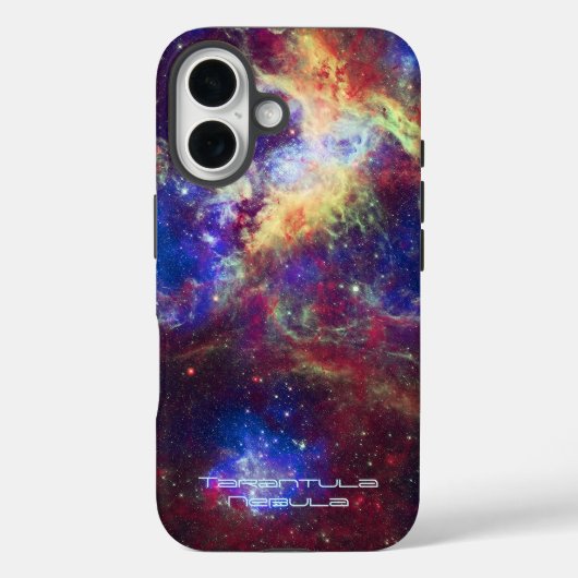 ガスの雲の彫刻を形作るタランチュラの星雲の星 Case-Mate iPhoneケース (裏面)