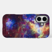 ガスの雲の彫刻を形作るタランチュラの星雲の星 Case-Mate iPhoneケース (裏面 (横))