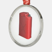 ガスはできます メタルオーナメント (左)