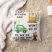 ガスやEVなどの馬のジョーク買ギフトを買う余裕がない クッション (ブランケット)