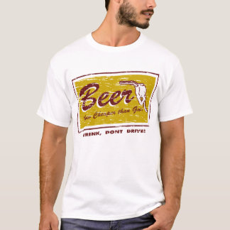 ガスより安いビール…今 Tシャツ