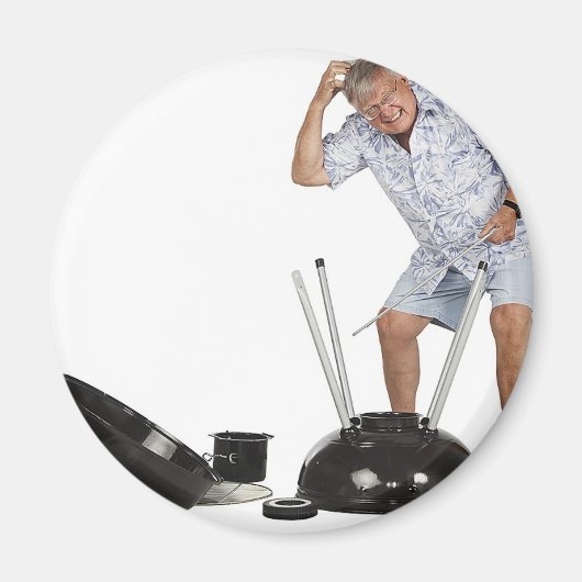 ガスグリル問題 マグネット (正面)