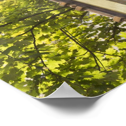 ガスタウン地区の蒸気式時計 ポスター (角)