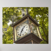 ガスタウン地区の蒸気式時計 ポスター (正面)