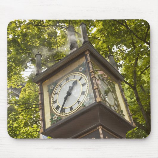 ガスタウン地区の蒸気式時計 マウスパッド (正面)