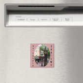 ガスタウン、バンクーバーBC、カナダ土産磁石 マグネット (インサイチュ (食洗機))