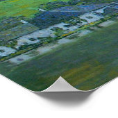 ガスタフクリムトによるアターゼーでアンターチ ポスター (角)