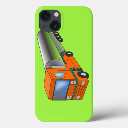 ガスタンクローリー重量輸送機子供へ Case-Mate iPhoneケース (裏面)