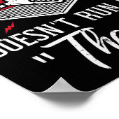 ガスタンク走ボートに乗おもしろいらない ポスター (角)