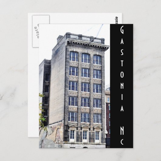 ガストニア ノースカロライナ州 ポストカード (正面/裏面)