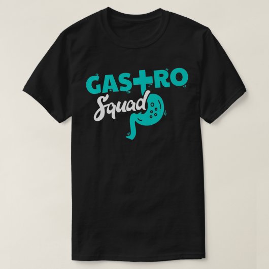ガストロスクワッド医師補助胃院医師 Tシャツ (デザイン正面)