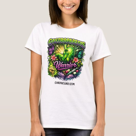 ガストロパレシス戦士 Tシャツ (正面)