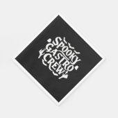 ガストロ不気味クルーガストロナースハロウィンクラシック スタンダードランチョンナプキン (角)