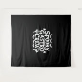 ガストロ不気味クルーガストロナースハロウィンクラシック タペストリー (正面(横))