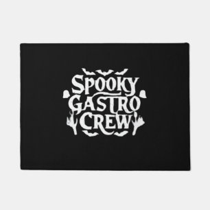 ガストロ不気味クルーガストロナースハロウィンクラシック ドアマット