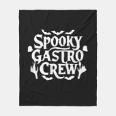 ガストロ不気味クルーガストロナースハロウィンクラシック フリースブランケット (正面)