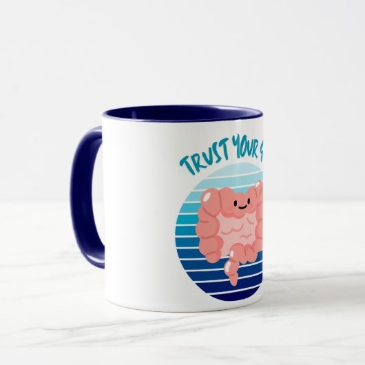 ガストロ分隊の胃腸科医を信頼する マグカップ (正面左)