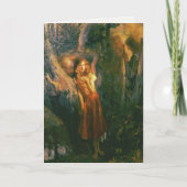 ガストンブッシエールのグリーティン絵画グカード カード (正面)