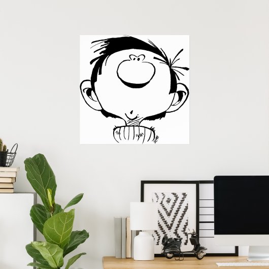 ガストンラガフグウストフーテルガポエムゴフバイSeppe Mu ポスター (ホームオフィス)