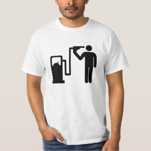 ガスノズルによる死 Tシャツ
