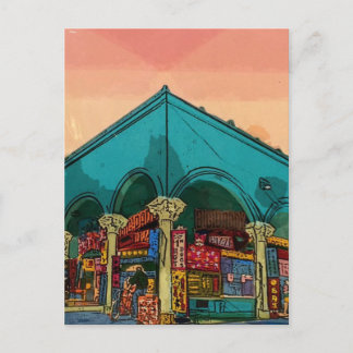 ガスハウスヴェネツィアビーチカリフォルニア ポストカード