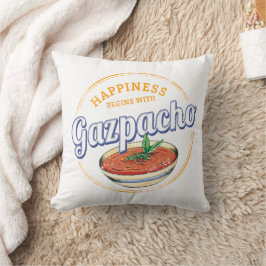 ガスパチョレトロ調理師ヴィンテージグルメスペイン クッション