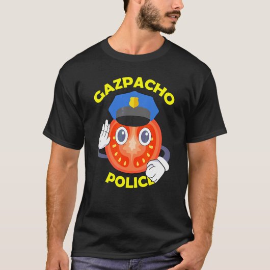 ガスパチョ警察 Tシャツ (正面)