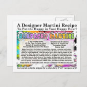 ガスパチョMartiniレシピはがき ポストカード (正面/裏面)