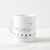 ガスパペプチド名mug コーヒーマグカップ (正面左)