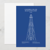 ガスパリラアイランドリアレンジライト – フロリダ – AD サンキューカード (正面/裏面)