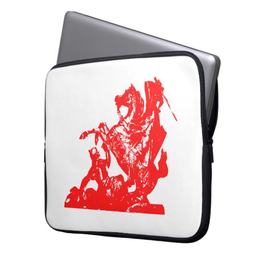 ガスパルトの子ども国旗 – ラップトップスリーブ (正面左)