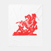 ガスパルトの子ども国旗 – 中フリースブランケット フリースブランケット (正面)